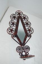 Wandkerzenhalter mit Spiegel Kerzenhalter Wandspiegel Wanddeko Deko Halter, A409