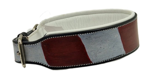 Hundehalsband andi rot weiß - hundehalsband,