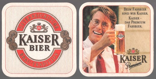 Alter bierdeckel kaiser bier - alter,