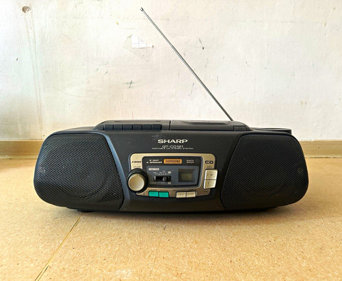 Sharp cd121h boombox cd - qt-cd121h,