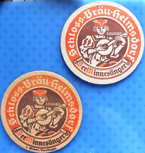 Versch alte bierdeckel - 2, versch.
