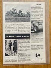 Farbwerke hoechst frankfurt - hoechst, ag