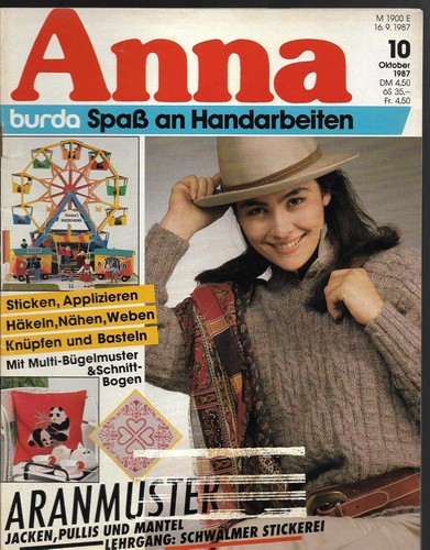 Handarbeitsheft anna 87 - handarbeitsheft,