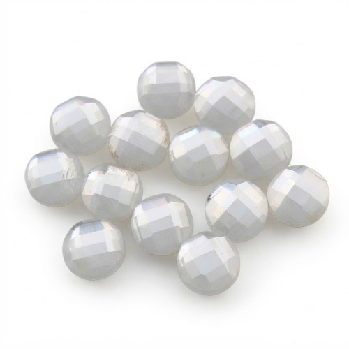 Glas cabochons 10mm - glas,