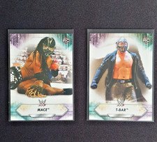 Topps WWE Wrestling 2021 - T-Bar & Mace (Retribution) Rookie Karten