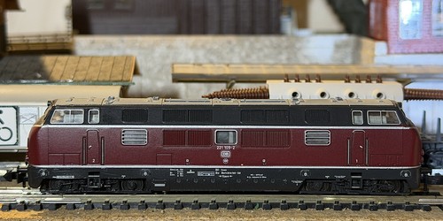 Minitrix diesellok 221 - diesellok,