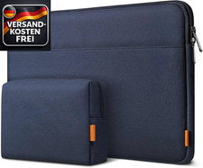 Inateck Laptoptasche Hülle Spritzwassergeschützt kompatibel 15,6 Zoll Notebook