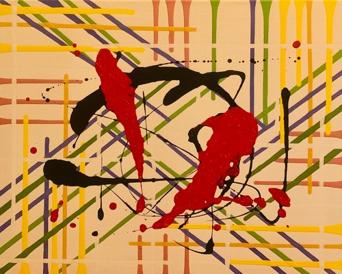 Acryl auf leinwand 50 - x,
