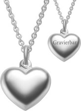 AMOONIC Herzkette 925 Silber |