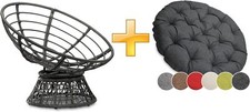 Papasansessel rattansessel mit - papasansessel,