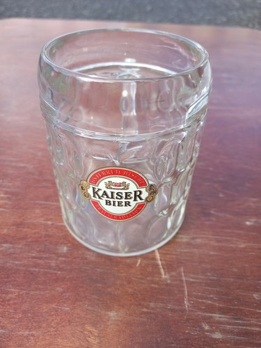 Glas bierkrug kaiser bier - ",