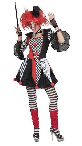 Pierrot kostüm damen narren - kostüm,