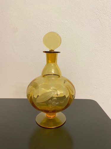 Vintage karaffe likörkaraffe - karaffe,
