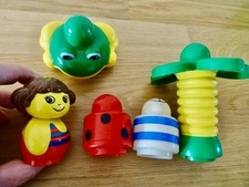 Duplo Lego PRIMO Set: Quietschepalme, Wasserspritz-Frosch uvm (selten)