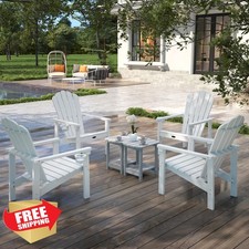 THOEOE Adirondack Chair White