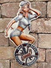 Blechschild Classic Pin Up