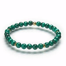 Malachit Armband - 6.5mm