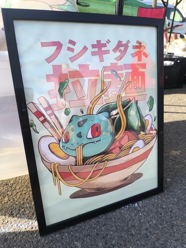Bisasam poster 20x30 - 20x30, ohne
