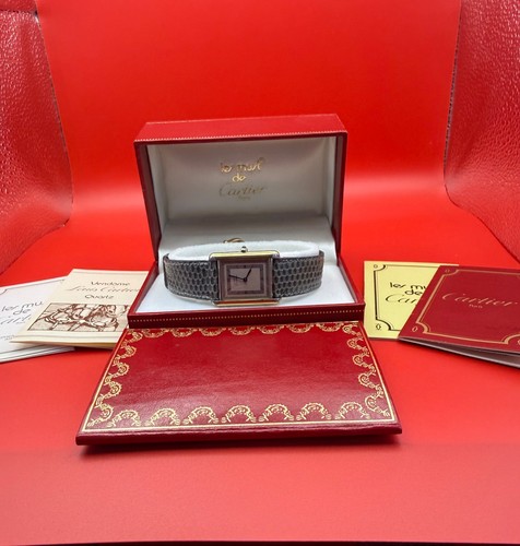 Cartier uhr tank - cartier,