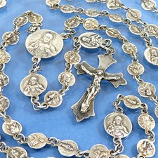 Rosenkranz Silber mit