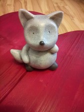 Fuchs Dekoration glitzert