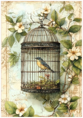 A3-Decoupage-Bastelpapier-vint