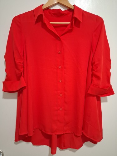 Bluse damen rot - bluse, qvc