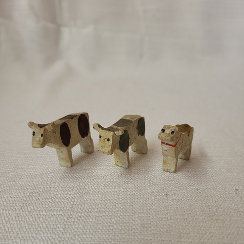 Holztiere miniatur - 3, holztiere,