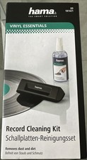 Hama Reinigungsset 100ml Reinigungsbürste Schallplatten Vinyl LP Single Platten