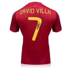 Spanien-Trikot von David Villa
