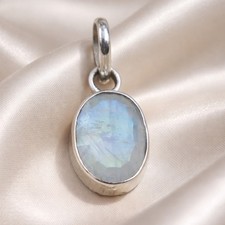 Regenbogen Mondstein Anhänger