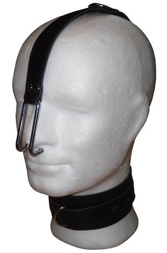 Bdsm bondage leder halsband - leder,