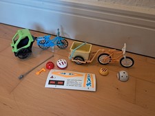Playmobil City Life Fahrräder Anhänger Lastenrad  Konvolut neu