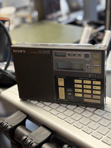 Sony icf 7600d weltempfänger - sony,