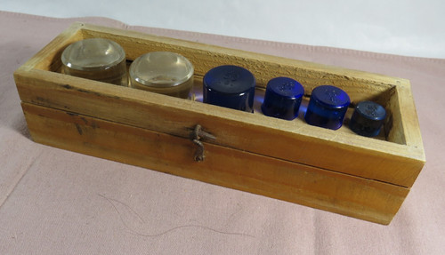 Satz glas gewichte in - 1,