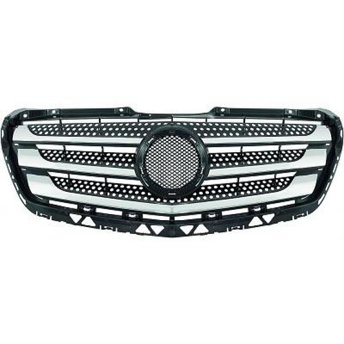Kühlergrill chrom schwarz - kühlergrill, chrom/schwarz