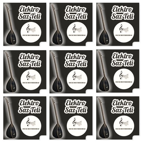 Elektro saz baglama teli - baglama,