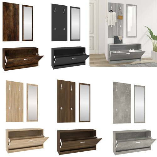 Garderobenset flur 3in1 - garderobenset,