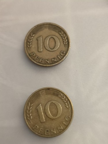 Pfennig bundesrepublik - 10,