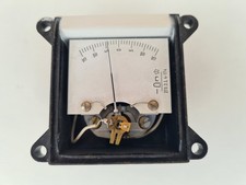 Altes Einbau Neigungsmesser Neigungsinstrument Neigungsanzeige bis 15° analog