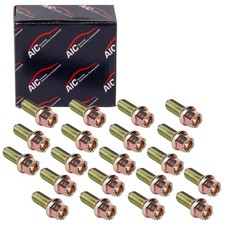 20x AIC Radbolzen Radschraube Kugelbund M14x1,5mm 27mm für AUDI VW WHT001812