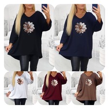 Damen Bluse,  Tunika, Gr. 50/52, 54/56 ,Baumwolle, Neu mit Etikette