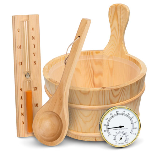 Sauna eimer mit kelle - mit,