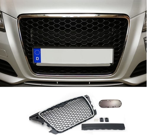 Kühlergrill schwarz chrom
