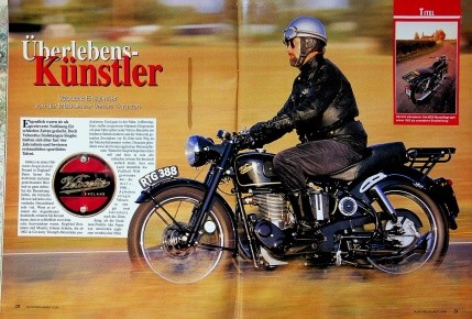 Oldtimer markt 2558 velocette - oldtimer, 2558)