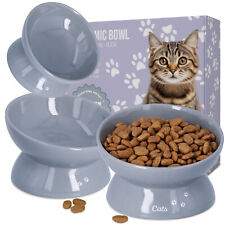 Keramik Hund Katze Schüssel