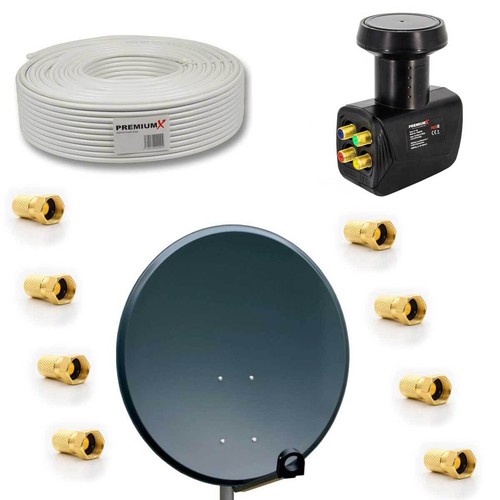 Sat anlage 80cm - tv, satelliten