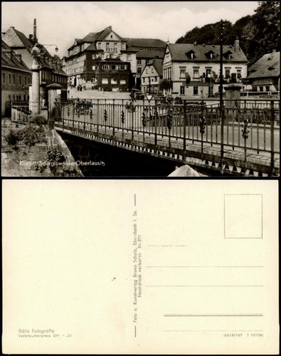 Ansichtskarte schirgiswalde - ansichtskarte,