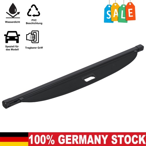 Schwarz laderaumabdeckung - schwarz,