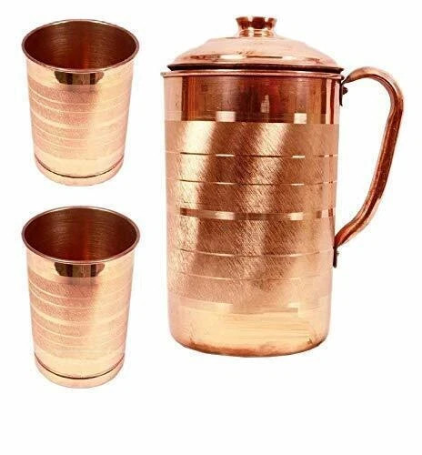 Kupfer wasserkrug set 100 - wasserkrug,